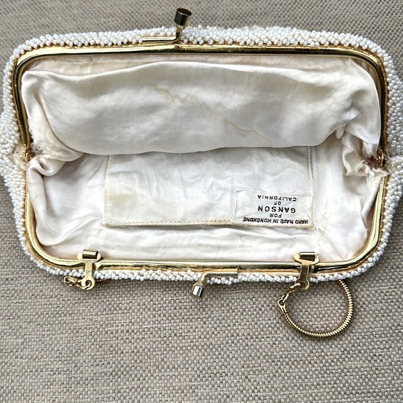 Evening clutch with sequins and pearls - Picture 6 of 6